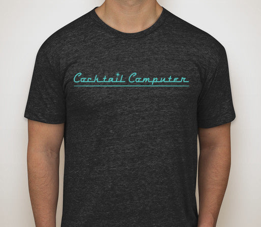 Cocktail Computer T-Shirt
